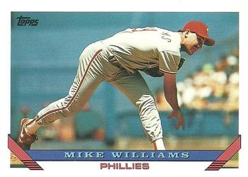 1993 Topps #99 Mike Williams Front