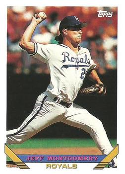 1993 Topps #130 Jeff Montgomery Front