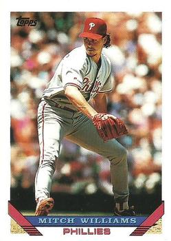 1993 Topps #235 Mitch Williams Front