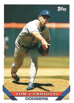 1993 Topps #365 Tom Candiotti Front