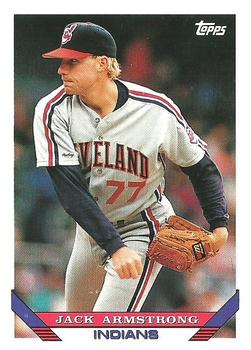 1993 Topps #434 Jack Armstrong Front