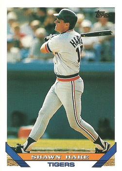 1993 Topps #491 Shawn Hare Front