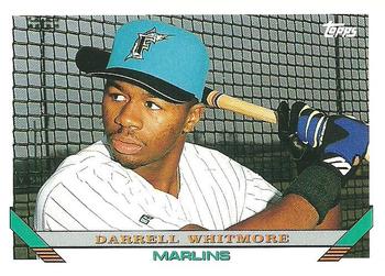 1993 Topps #697 Darrell Whitmore Front