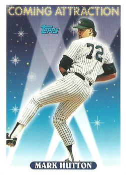1993 Topps #806 Mark Hutton Front
