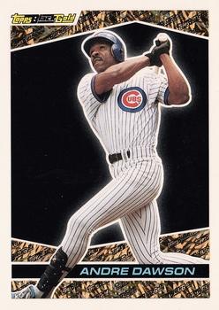 1993 Topps - Black Gold #4 Andre Dawson Front
