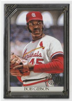 2021 Topps Gallery - Private Issue #123 Bob Gibson Front