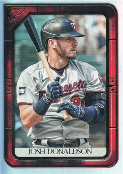2021 Topps Gallery - Red #196 Josh Donaldson Front