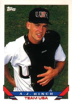 1993 Topps Traded #12T A.J. Hinch Front