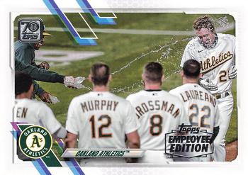 2021 Topps - Employee Edition #392 Oakland Athletics Front