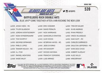 2021 Topps - Employee Edition #539 Gloves are Hats Back