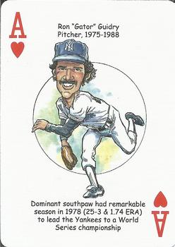 2022 Hero Decks New York Yankees Baseball Heroes Playing Cards (12th Edition) #A♥ Ron 