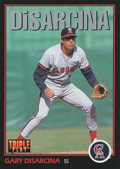 1993 Triple Play #58 Gary DiSarcina Front