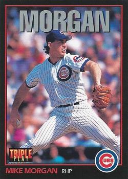 1993 Triple Play #76 Mike Morgan Front