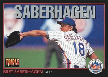 1993 Triple Play #124 Bret Saberhagen Front