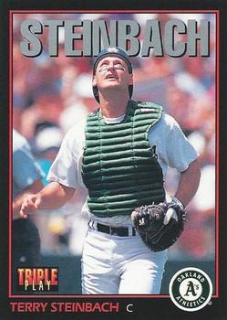 1993 Triple Play #177 Terry Steinbach Front