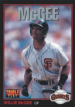 1993 Triple Play #227 Willie McGee Front