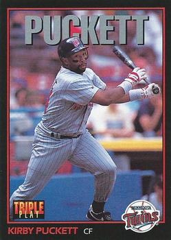 1993 Triple Play #260 Kirby Puckett Front