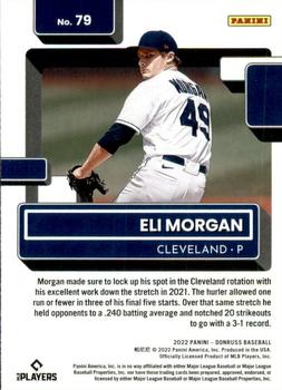 2022 Donruss #79 Eli Morgan Back