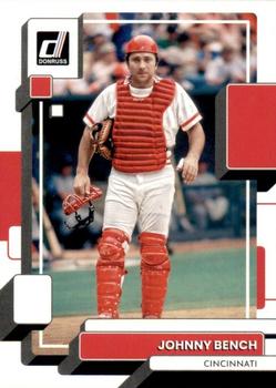 2022 Donruss #195 Johnny Bench Front