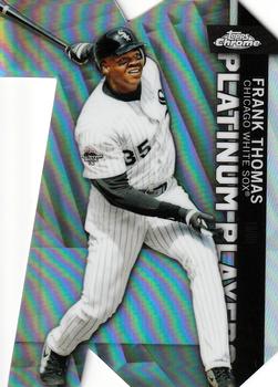 2021 Topps Chrome Update - Platinum Player Die Cut #CPDC-10 Frank Thomas Front