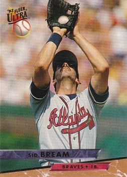1993 Ultra #4 Sid Bream Front
