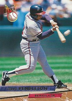 1993 Ultra #11 Terry Pendleton Front