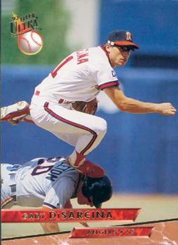 1993 Ultra #160 Gary DiSarcina Front