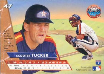 1993 Ultra #47 Scooter Tucker Back