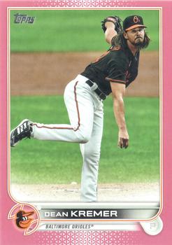 2022 Topps - Mother's Day Hot Pink #340 Dean Kremer Front