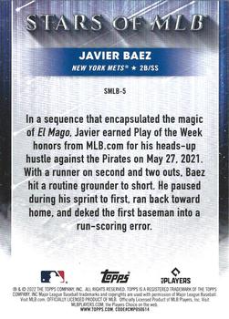 2022 Topps - Stars of MLB #SMLB-5 Javier Baez Back