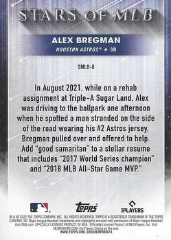 2022 Topps - Stars of MLB #SMLB-8 Alex Bregman Back