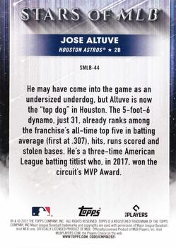2022 Topps - Stars of MLB #SMLB-44 Jose Altuve Back