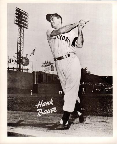 1957 New York Yankees Action Photos  #NNO Hank Bauer Front