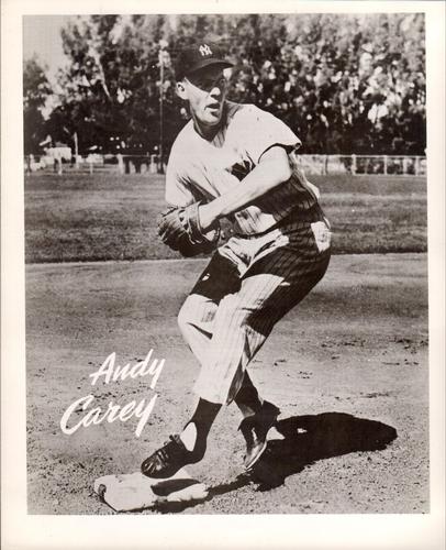 1957 New York Yankees Action Photos  #NNO Andy Carey Front