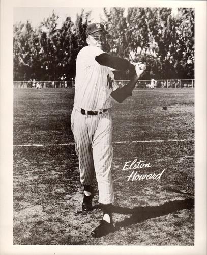1957 New York Yankees Action Photos  #NNO Elston Howard Front