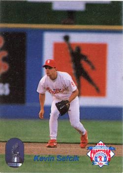 1995 Reading Phillies Eastern League Champions #NNO Kevin Sefcik Front