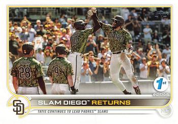 2022 Topps 1st Edition #125 Slam Diego Returns Front
