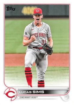 2022 Topps Update #US161 Lucas Sims Front