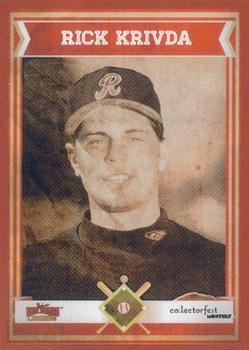 2014 Rochester Red Wings Legends #85 Rick Krivda Front