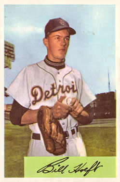1954 Bowman #167 Billy Hoeft Front