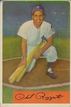 1954 Bowman #1 Phil Rizzuto Front