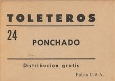 1948-49 Toleteros #NNO Yiyo Alonso Back