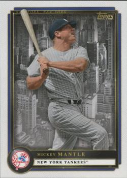 2022 Topps x Aaron Judge #40 Mickey Mantle Front