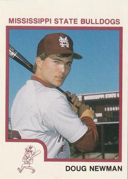 1991 Mississippi State Bulldogs #NNO Doug Newman Front