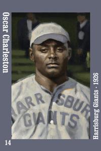 2019 Negro Leagues History Magnets #14 Oscar Charleston Front