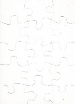 1986 Donruss Highlights - Hank Aaron Mini Puzzle #NNO Hank Aaron Back