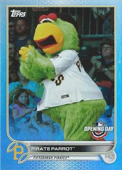 2022 Topps Opening Day - Mascots Foil #M-17 Pirate Parrot Front