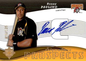 2005 Upper Deck Update - 2005 UD Ultimate Signature Edition Update #172 Ronny Paulino Front