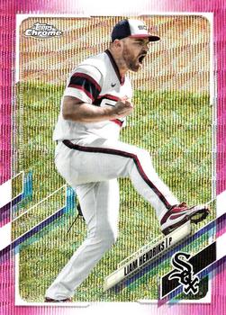 2021 Topps Chrome Update - Pink Wave Refractor #USC87 Liam Hendriks Front