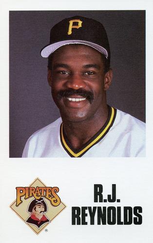 1988 Pittsburgh Pirates Schedule Postcards #NNO R.J. Reynolds Front